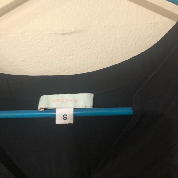 Anthropologie cadeau Silk Peasant Blouse SZ S - Picture 3 of 8